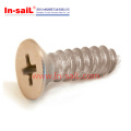 Self-Drilling Screws with Cross Recessed Countersunk Head